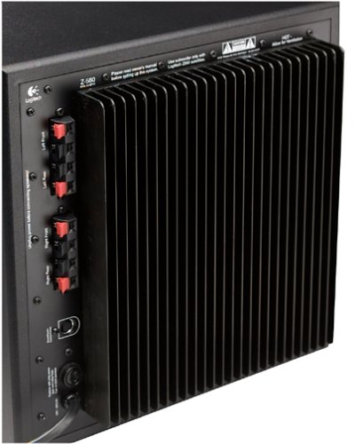 Logitech Z560 4.1 Computer Speakers (5-Speaker, Black) #TOP2