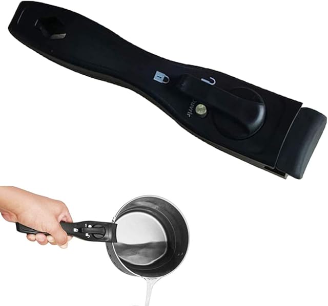 Pan Handle, Detachable Pot Handle, Removable Handle Universal, Anti Scalding Replacement Pot Handle, Bakelite Pot Handle, for Pan Pot Kitchen Cookware Accessories