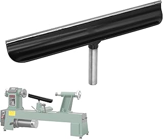 WHXGG Lathe Tool Rest, 12" Iron Lathe Tool Rest Tool Rest Bar Tool Rest Lathe Accessory Woodworking Wood Turning Lathe Turning Tool for Modular Tool Rest, 5/8" Post