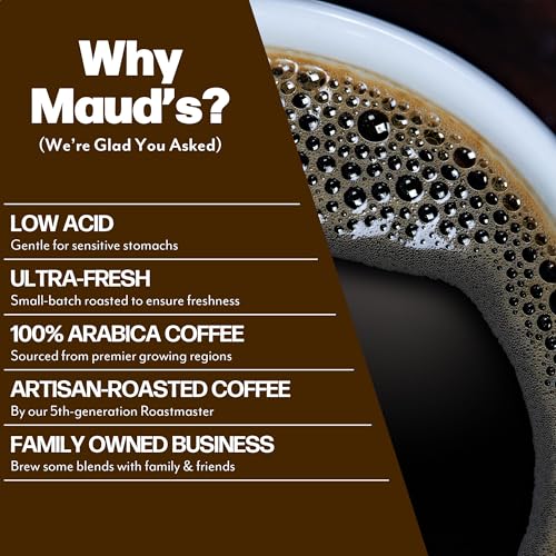 Image of Maud's Dark Roast, French Roast & Espresso Coffee Pods Bundle, 54ct | Dark Roast Coffee in Single Serve Pods - 100% Arabica Coffee, Compatible with Keurig Coffee Makers