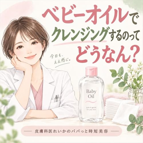 #2 ベビーオイルでクレンジングするのってどうなん？