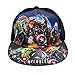Produktbild PRETAY Captain America Baseballkappe,Avengers Spider-Man Iron Man Hulk Kinder Sonnenhut,Captain America Comic Superhelden Snapback Hut für Kinder, Jungen und Mädchen (Color : E, Size : M(50~54cm))