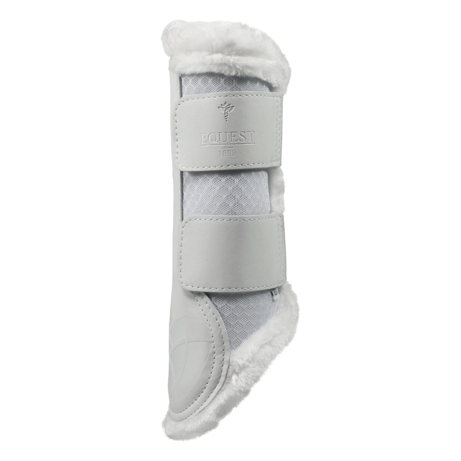 EQuest Air Flow Mesh 2.0 - Set di 2 ghette per cavalli, colore bianco, XL/Full Extra