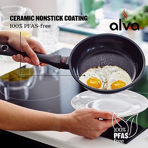 Alva-Energy-Nonstick-Frying-Pan-Skillet-Nontoxic-PFAS-Free-Cast-Aluminium-Non-Stick-Fry-Pan-for-Cooking-Omelette-Pan-Electric-Frying-Pan-Suitable-as-Induction-Cookware-126-Frying-Pan