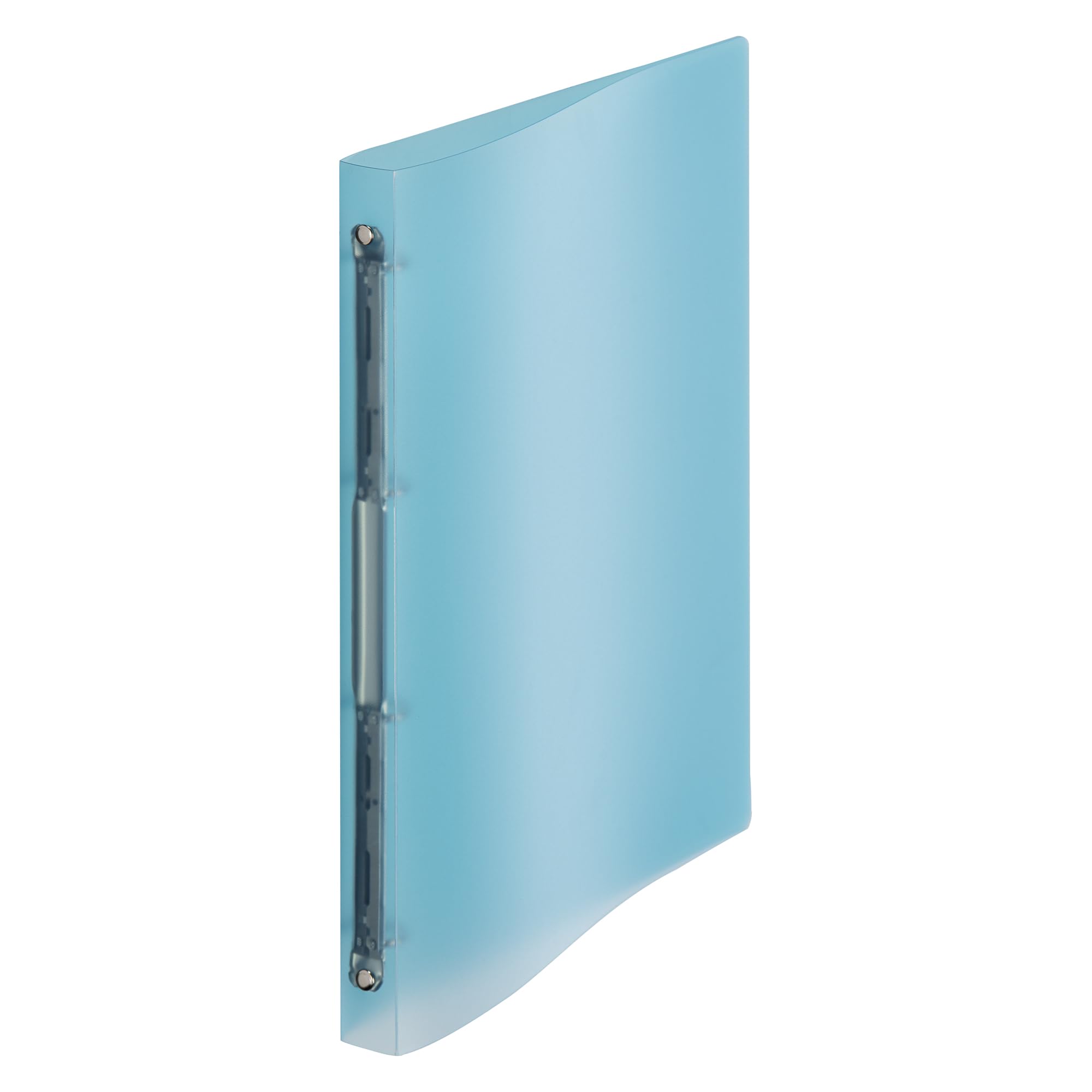 Classeur 4 anneaux plastique Viquel A4 dos 2 cm couleurs pastels translucides assorties (lot de 12)