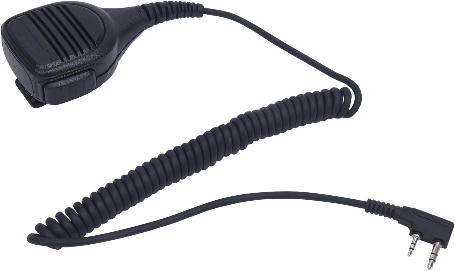 WODASEN UV-5R Radio Mic Shoulder Remote Speaker Microphone for Baofeng UV5R AR-152 BF-888S UV-82HP Kenwood TK2312 NX-1200 Archsell AR-5 Walkie Talkie with 3.5mm Audio Jack Ham Radio Handheld Mic