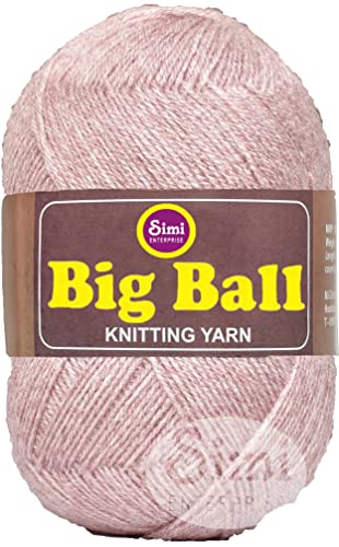 Image of Big Ball Navajo /Brown (600 gm) Wool Ball Hand Knitting Wool /Art Craft Soft Fingering Crochet Hook Yarn, Needle Knitting Yarn Thread dyeB B CDC