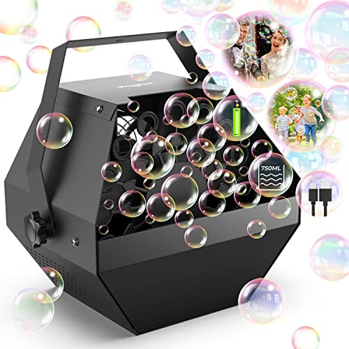Bubble Machine Professional Bubble Blower for Kids with 1000+ Bubbles