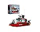 Mould King Feuerwehrboot 10082 - Rot - Kunststoff - 10 cm - Militär - Push - Kinder, Teenager - Teenager und Erwachsene - Unisex - Alle Altersgruppen