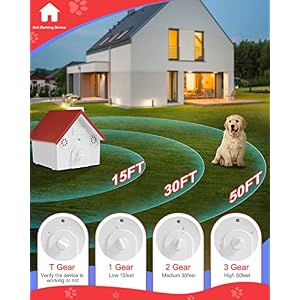 Anti Barking Devices, Dog Barking Control Devices with 3 Modes, 50 Ft Dog Barking Deterrent Device Bark Box, Dog Barking Silencer Safe for Dogs, Dog Bark Training Device for Indoor & Outdoor Anti Barking Devices, Dog Barking Control Devices with 3 Modes, 50 Ft Dog Barking Deterrent Device Bark Box, Dog Barking Silencer Safe for Dogs, Dog Bark Training Device for Indoor & Outdoor