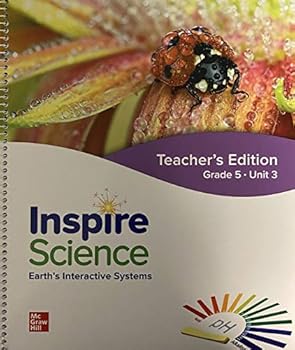 Spiral-bound Inspire Science: Grade 5, Teacher's Edition, Unit 3 Book
