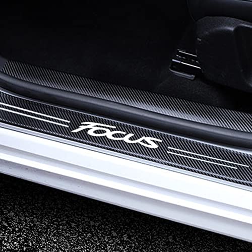 EAGLEG 4 Pezzi Auto Fibra di Carbonio Battitacco