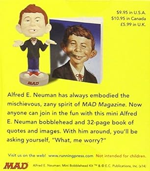 Alfred E Neuman Quotes Alfred E. Neuman: Mini Bobblehead Kit : Press, Running, Press, Running:  Amazon.sg: Books