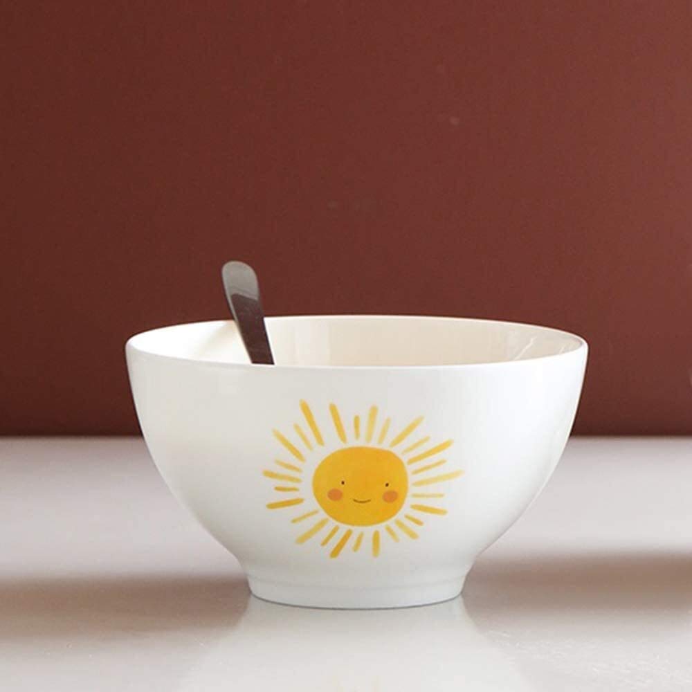 Sztućce Porcelanowe Desery, Zupy, Przekąski, Używane Do Lodów, Dodatki, Przyprawy, Ryż, Zestaw 4 Deserów little surprise