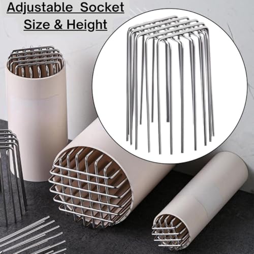 Image of SS Anti Rat Drain & Pipe Cover | Universal Strong Rust-Resistant Wire Mesh Mouse Guard | Gutter Metal Filter Strainer | Rodent Catcher - Prevent Clogs, Backflow Insects in Sewer Lines