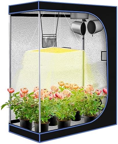 View of Amazon.com: 2x4 Yuxian Improved Indoor Grow Tent, Stable Stand Made ...