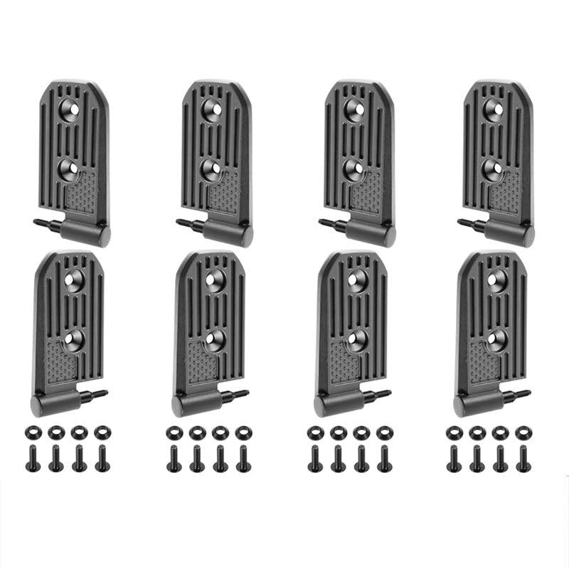 Kit charnière porte AU05 en alliage d'aluminium pour vos sorties en Jeep Rubicon