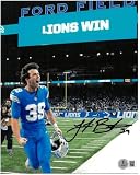 Jake Bates Autographed Detroit Lions 8x10 Photo #3 - Autographed NFL Photos