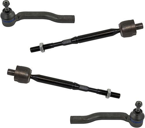 Vista 708 de TRQ - Juego de barras de acoplamiento delanteras interiores y exteriores