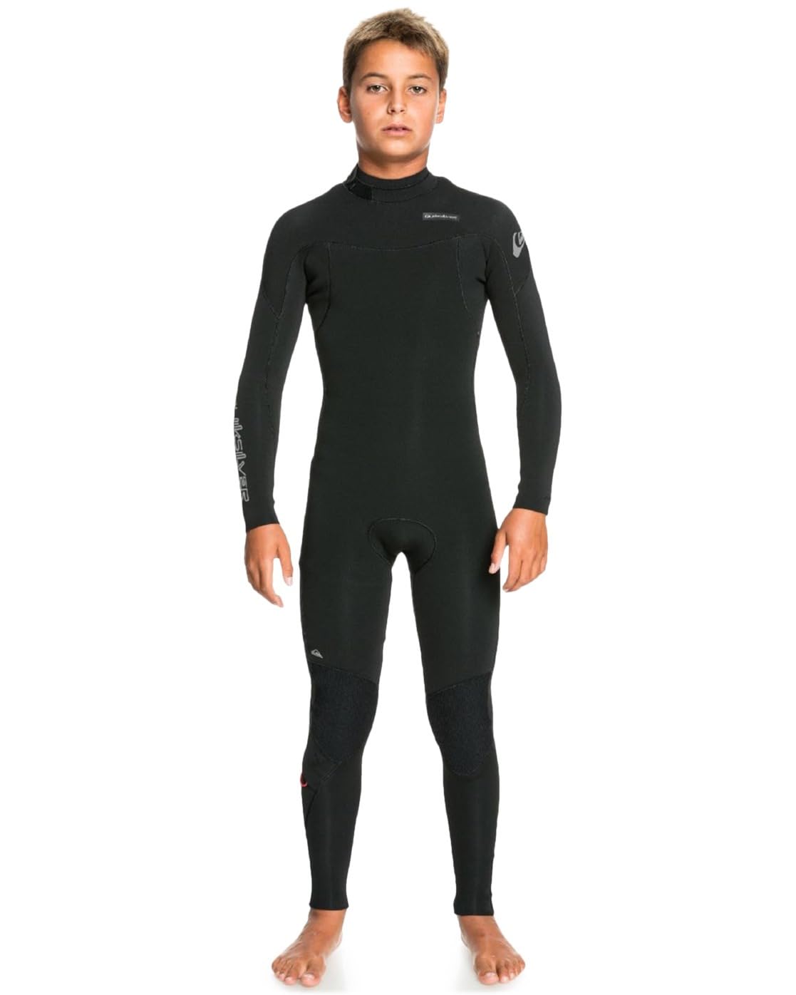 Quiksilver 4/3mm Everyday Sessions - Traje de Surf con Cremallera en la Espalda - Niños - Negro.