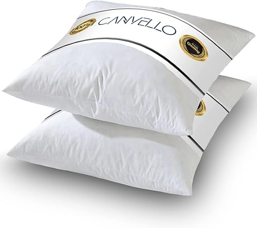 Miniatura 9 de CANVELLO Almohada decorativa hecha a mano con funda de cojín rellena de plumón suave terciopelo de seda cuadrada para sala de estar sofá y sillón