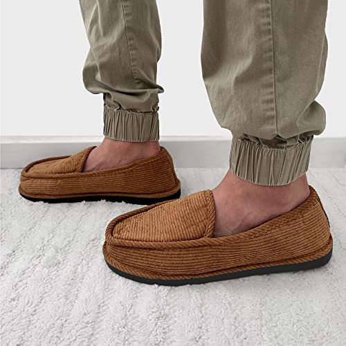 Image of Bright Men's Corduroy House Slippers