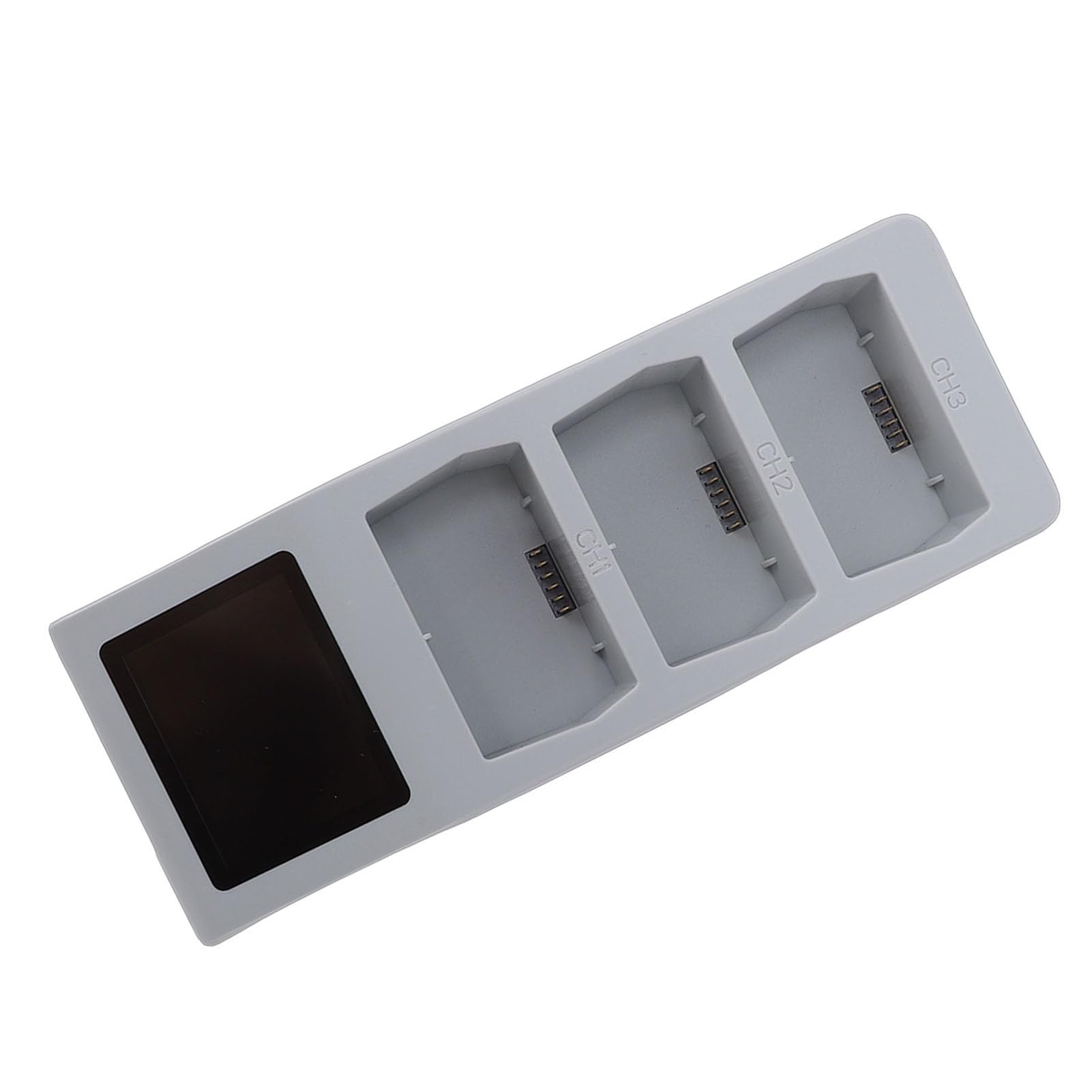 EMUKOEP Cargador de Batería para Dron Mini5pro Compacto con Pantalla LCD, Estación de Carga de 3 Baterías, Accesorio Portátil para Entusiastas de los Drones