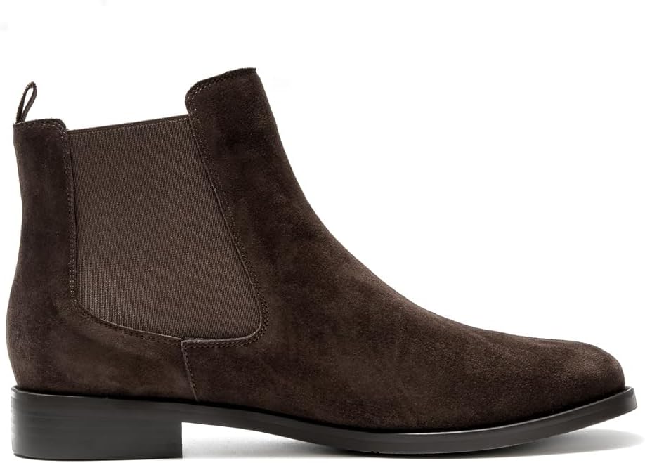 ONEENO Women's Casual Suede Chelsea Boots - Image 3