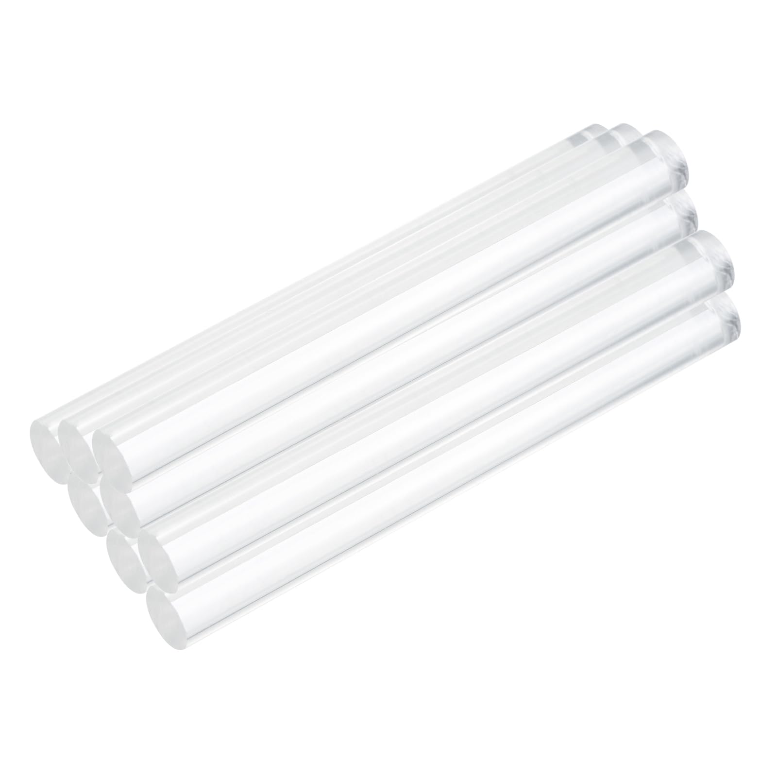 Acrylic Dowel Rods - 8 Clear Sticks for DIY Crafts -1