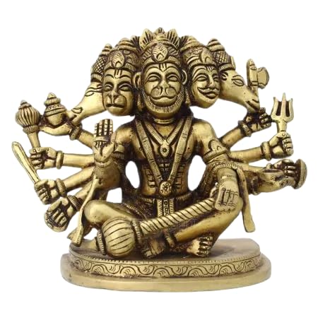 Statue Hanuman Maruti protectrice pour harmonie sacrée de la maison