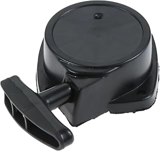 Arranque de retroceso con tirador Arrancador de retroceso for cortacésped, desbrozadora, cortadora de césped y jardín, herramienta de reparación de jardín, piezas de repuesto, color negro, 1 unidad