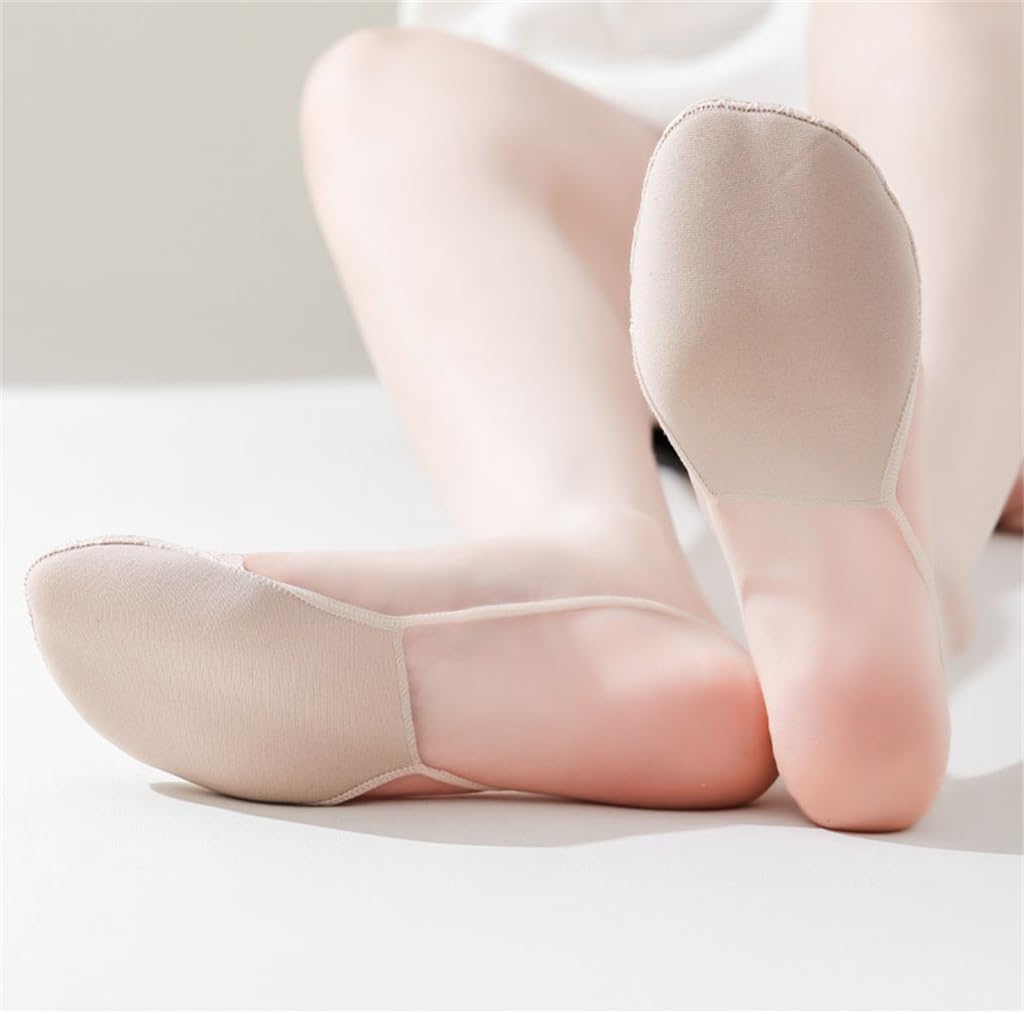 Boat Socks Female Half Length Suspender Invisible Front Foot Cotton Pad for Cushioning