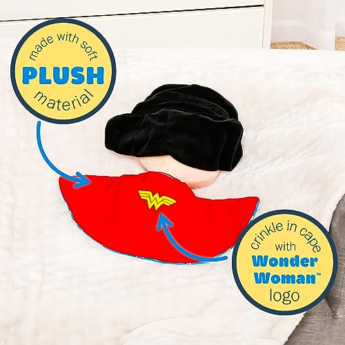 Image of Kids Preferred DC Comics Wonder Woman Soft Huggable Stuffed Animal Cute Plush Toy for Toddler Boys and Girls, Gift for Kids, 11.5 inches