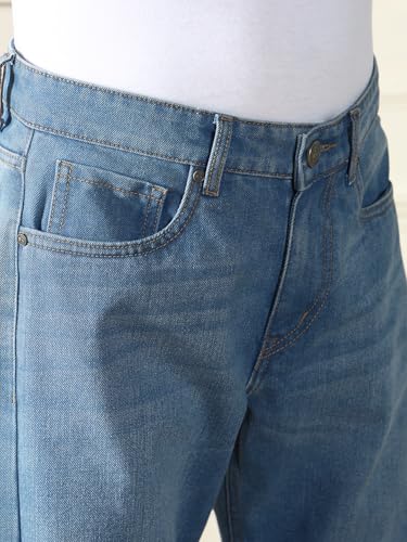 Image of Dennis Lingo Men's |Denim Mid Rise | Relaxed fit Jeans (DLMJNS24011)