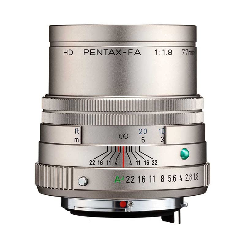 Amazon.com : Pentax HD 77mmF1.8 Limited Silver Limited Medium