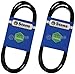 2 Pack Stens 265-076 OEM Replacement Belt Fits AYP 108597X