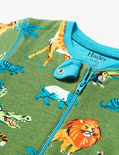 Hatley-Organic-Cotton-Sleepsuit-Pantoufles-pour-BBS-et-Bambins-Bebe-Fille