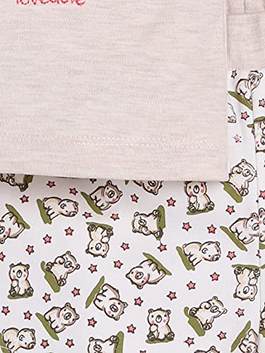 Image of BABY GO 100% Pure Cotton Kids T-Shirt &Shorts for Baby Boys (18-24 Months, BEIGE3)