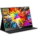 Portable Monitor - 15.6-Inch USB-C Portable Display, 1080P Full HD IPS Panel & Type-C HDMI, Eye Care & Stereo Speakers for Laptop Phone PS4 Xbox, Ultra Slim & Light, Case & Screen Protector Included