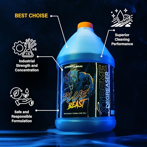 image for Street Legal Blue Beast Xtreme Degreaser – Industrial Strength Clean