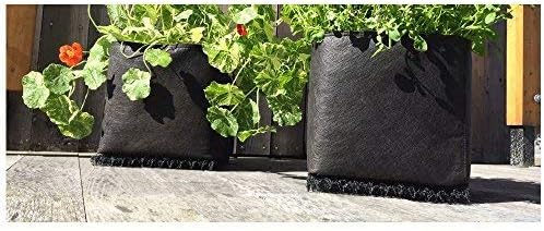 Victory 8 DekProTek Modular 1 ft x 1 ft (Pack of 12) Drainage Aeration Pad Deck Protector for Use with Pots Planters and Raised Beds