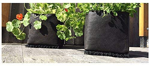 Dekprotek Modular 1 pies x 1 pies aireación Pad Deck Protector para Todas Las ollas, Camas Altas Paquete de 12 Negro