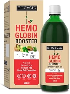 Hemoglobin Booster Juice - Natural Iron & Hemoglobin Support | Non-GMO| Vegan| Gluten-Free -500ml
