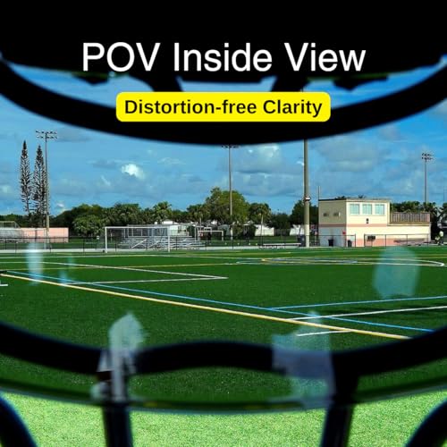 SLEEFS Football Visor for Helmet - Silver Moonstone Tinted Professional Football Visor - Face & Eye Shield - Fits Youth & Adult Helmets - Includes Quick Visor Clips for Easy Installation - Thumbnail 4