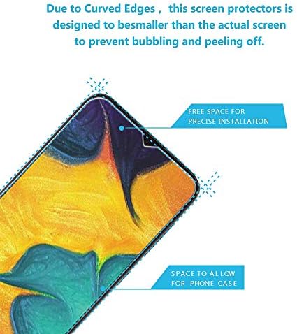 Didisky Tempered Glass Screen Protector for Samsung Galaxy A20e, [ 2 Pack ] Anti Scratch, 9H Hardness, No Bubbles, High Definition, Easy To Apply, Case Friendly