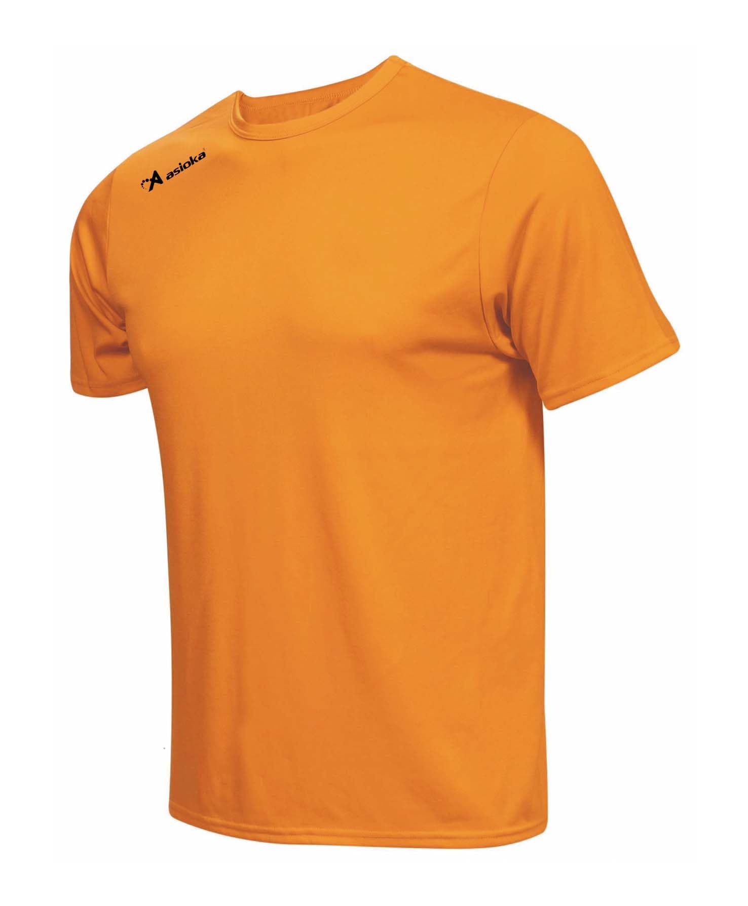 Asioka 130/16 Unisex Adult Sports T-Shirt, Unisex_Adult, 130/16 Naranja XL, Orange, XL