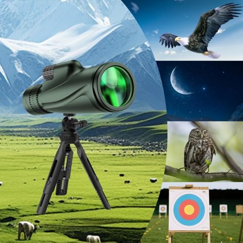 image for KTBDING Monocular Telescope 80 x 100 High Powered Monoculars for Adult
