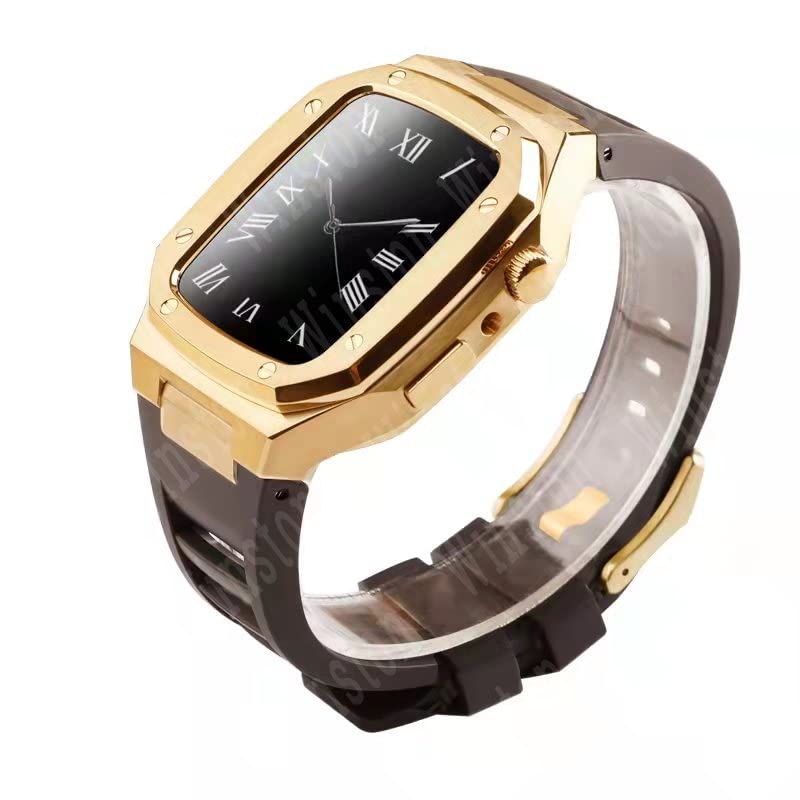 Bracelet en caoutchouc 41 mm pour Apple Watch mod kit sport et quotidien