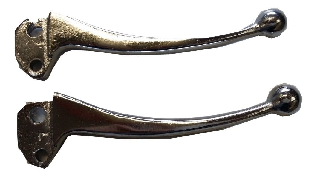 Ukscooters Vespa Hand Levers Chrome Clutch And Brake Pair Px Lml Etc New