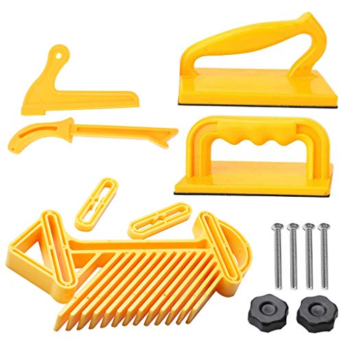 Router Table Tools Short Push Blocks Block Stick Board Set Woodworking Router Table Stick Safe Ratchet